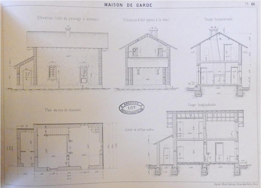 maison de garde-barrière n°401