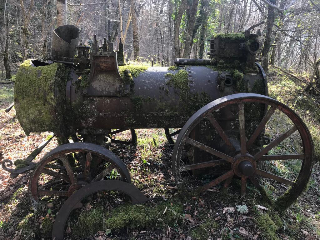 Locomobile de la carrière de Lez