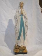 statuette : Notre-Dame de Lourdes