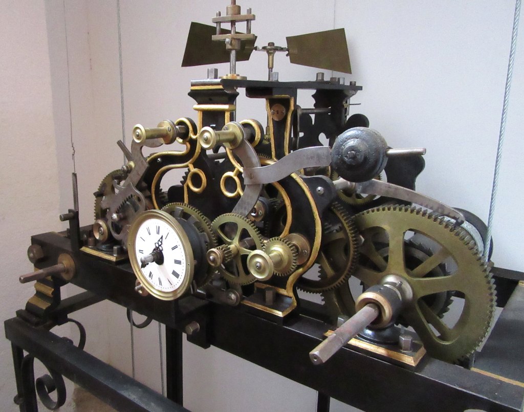 mécanisme d'horloge