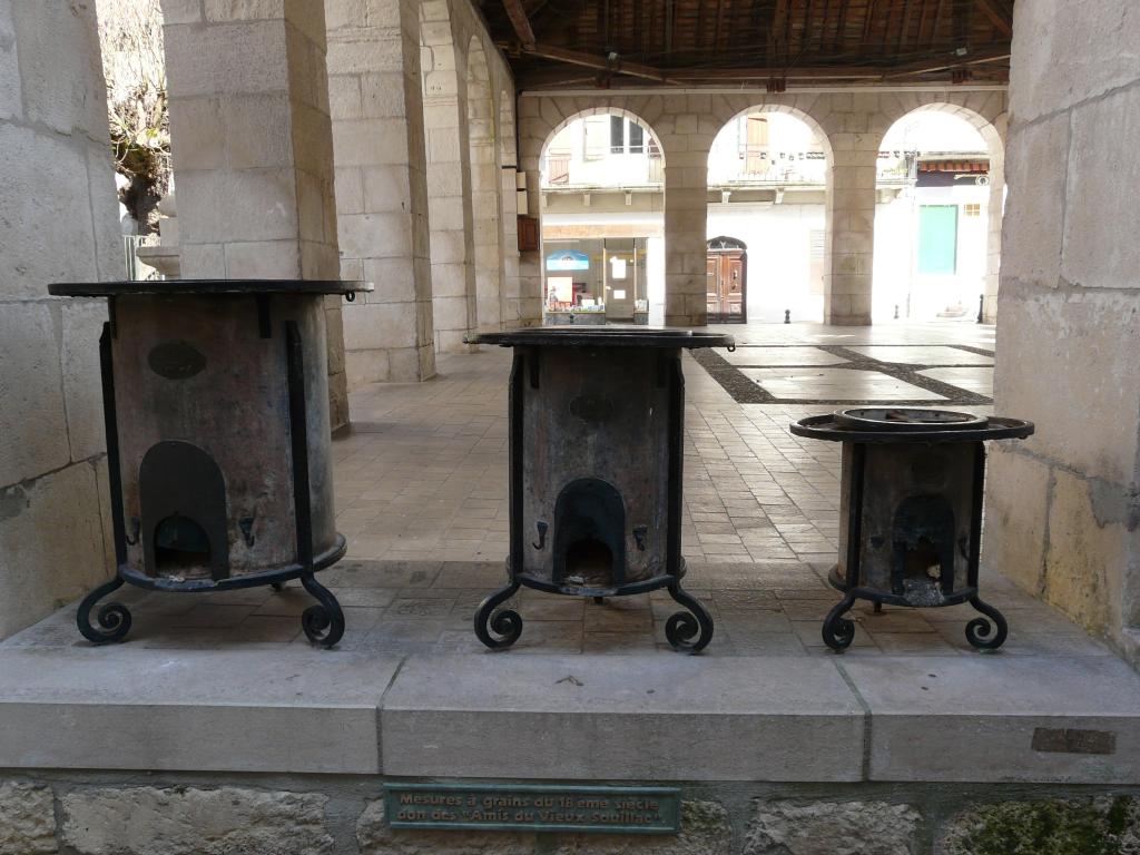 trois mesures à grains