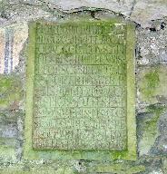 plaque funéraire de Géraud A.