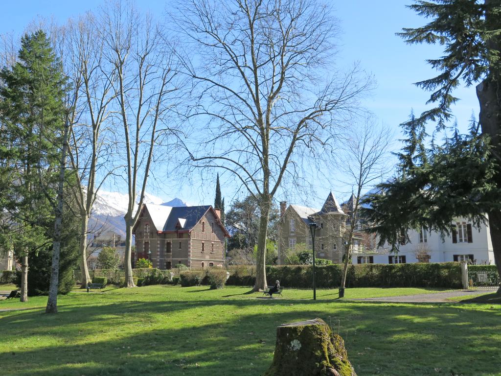 jardin d'agrément, jardin public dit parc thermal d'Argelès-Gazost