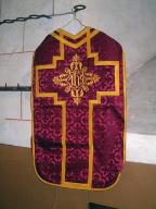 chasuble, étole : ornement rouge 3