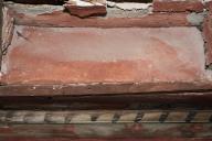 plafond peint du premier étage de l'ancien presbytère : closoir IVb1.