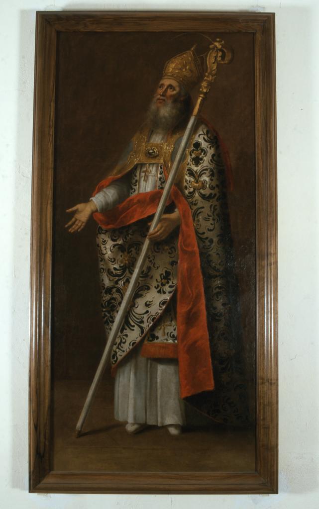 Tableau : évêque, saint Augustin ?