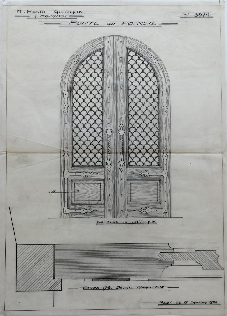 demeure ou villa de l'industriel Henri Guiraud