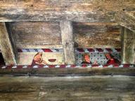 plafond peint de la maison Lautier