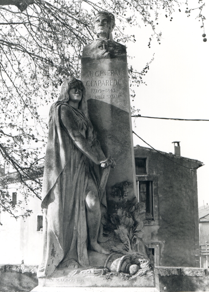 monument (monument commémoratif), du général Claparède
