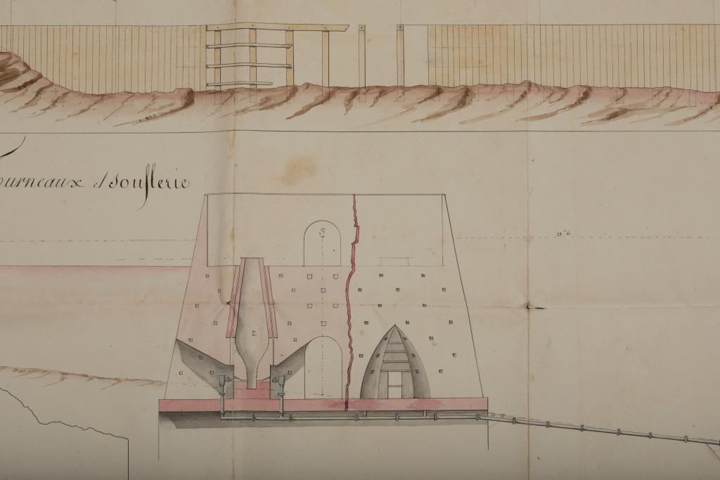usine de fabrication des métaux dite forges de Caussanus