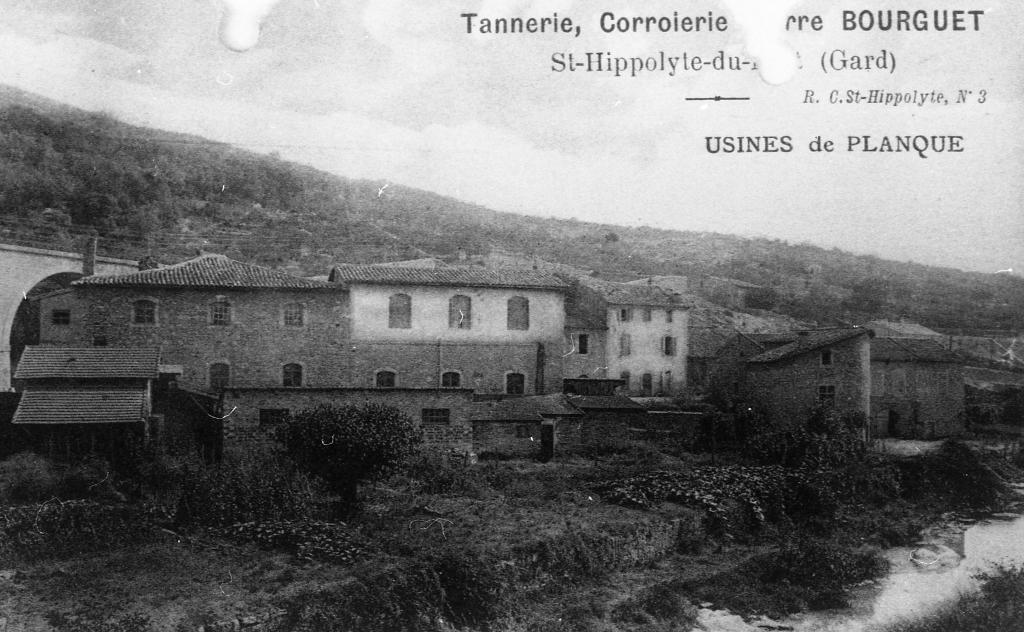 moulin à blé, usine de colles, filature et moulinerie de soie, puis tannerie Jean Soulier