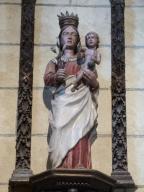 statue (petite nature) : Vierge à l'Enfant