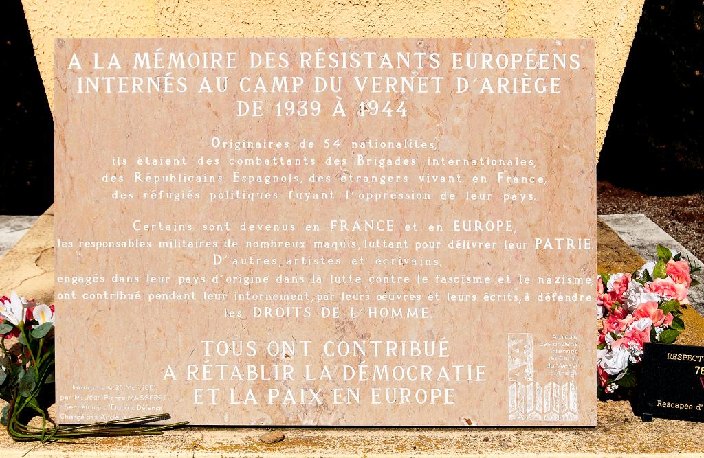 cimetière de l'ancien camp de concentration de la guerre de 1939-1945