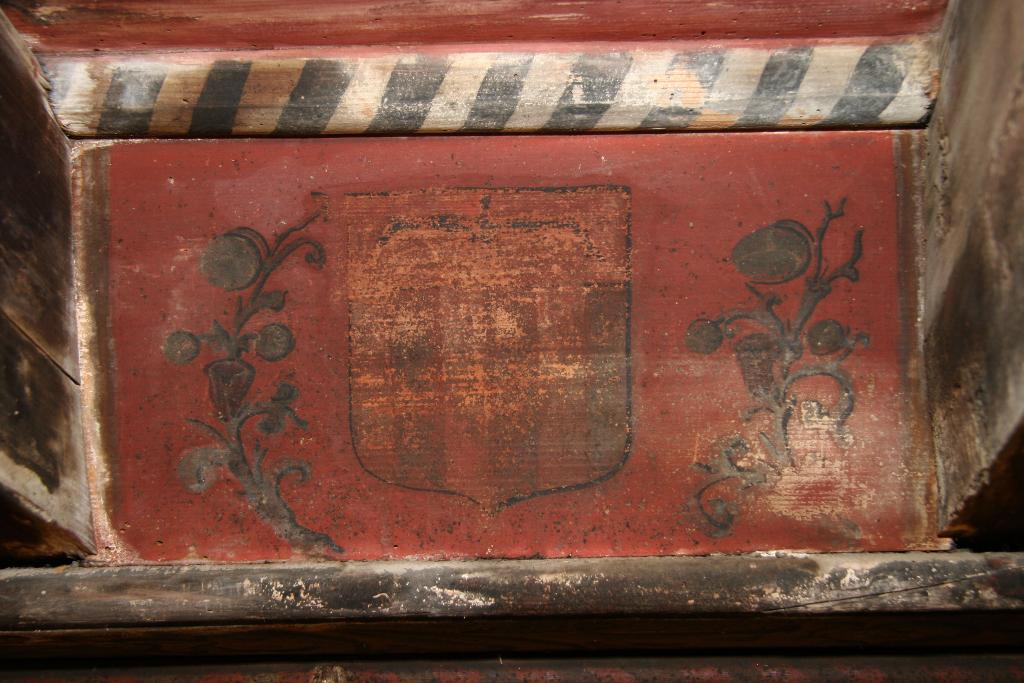 plafond peint de la maison Sibra