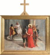 chemin de croix (ensemble de 14 tableaux)