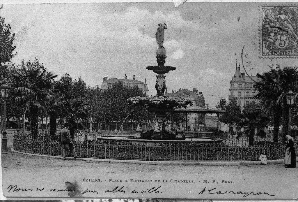 fontaine monumentale, de la victoire
