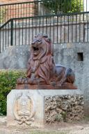 ronde-bosse de lion