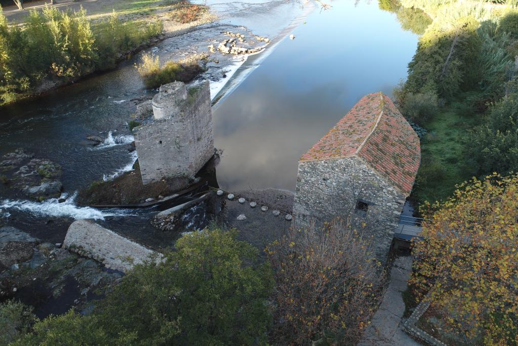 moulins du village de Roquebrun