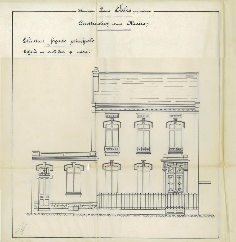 maison de l'architecte Louis Fabre