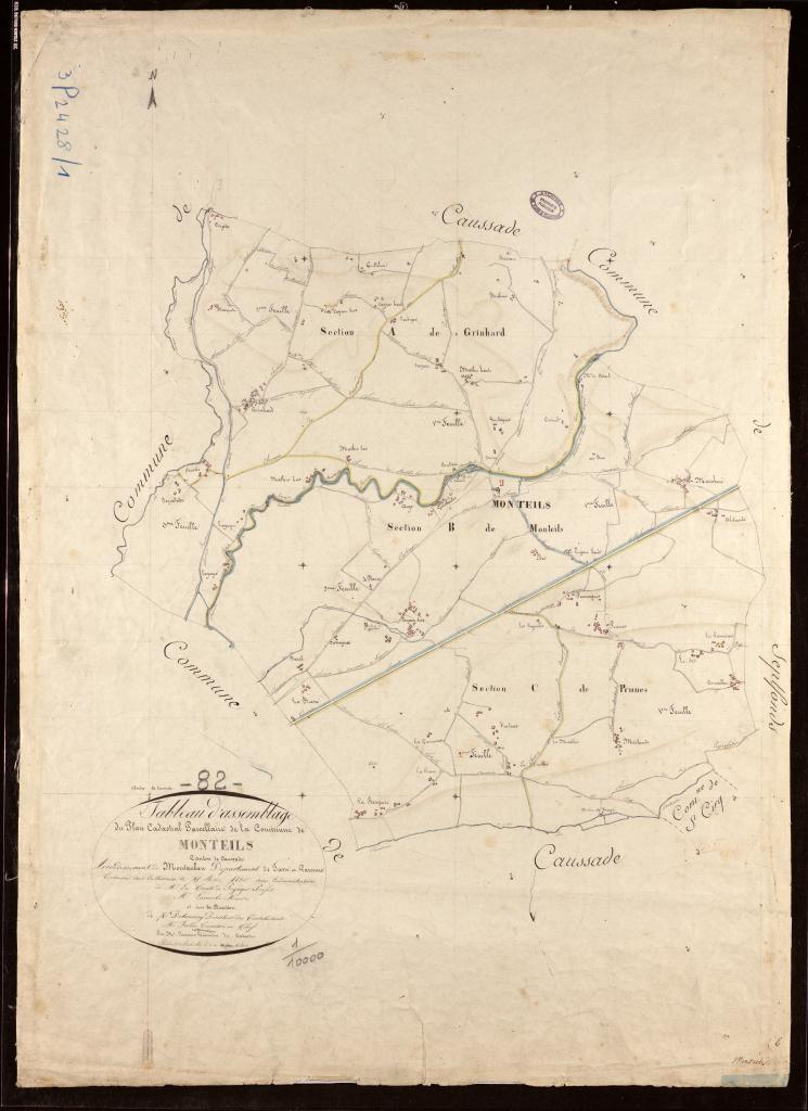 présentation de la commune de Monteils