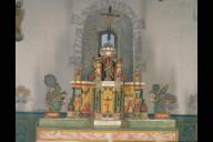 tabernacle, exposition (tabernacle à ailes et dais d'exposition)
