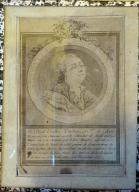 Estampe : portrait de Jean-Baptiste de Treilles Durban