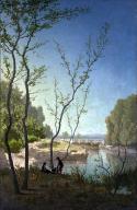 Tableau : Bord de l'Orb, près de Béziers