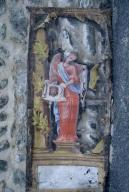 Monument de la semaine sainte : anges portant les instruments de la Passion (décor A)
