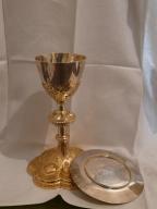 ensemble calice et patène