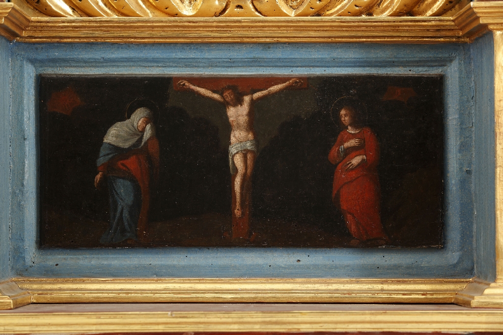 prédelle à panneaux peints du retable du Rosaire retable du Rosaire