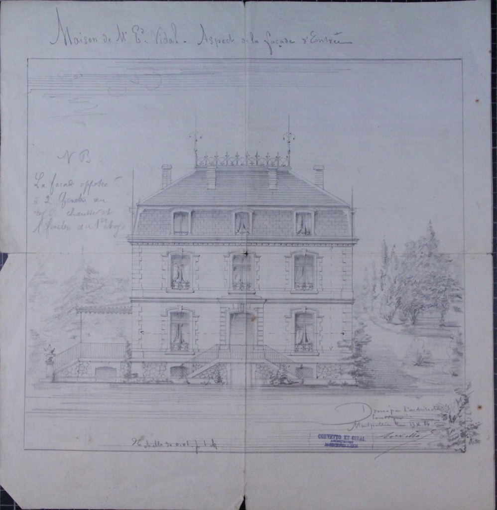demeure de l'industriel Eugène-Edouard Vidal et d'Alice Leenhardt
