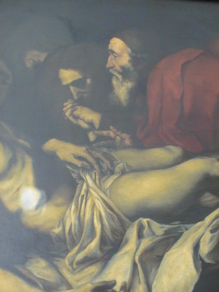 tableau et son cadre : La Déposition du Christ