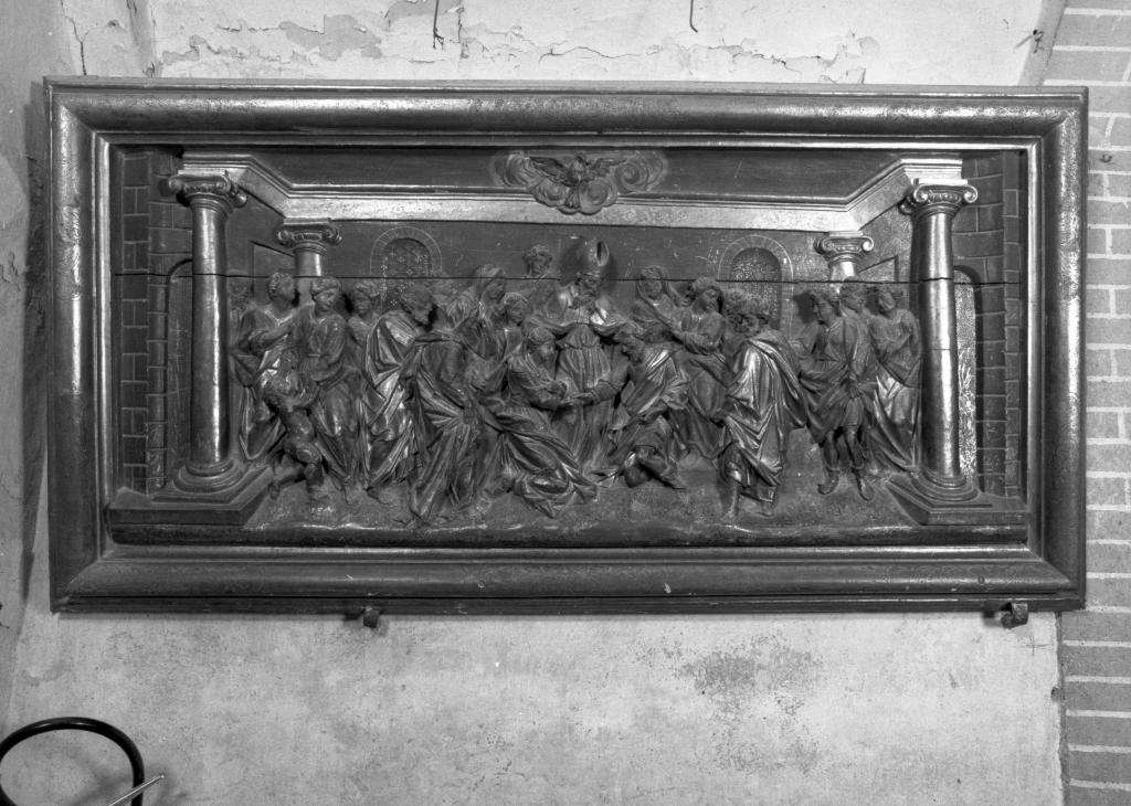 haut-relief : le sacrement de Mariage
