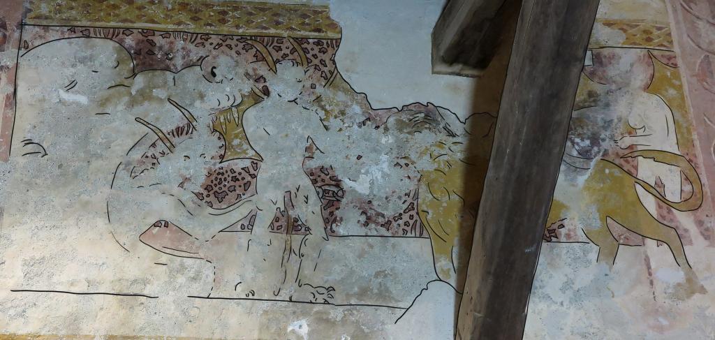 Ensemble des peintures monumentales du XVIe siècle