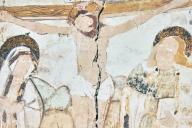 Les peintures monumentales du XVe siècle du chœur : La Passion du Christ