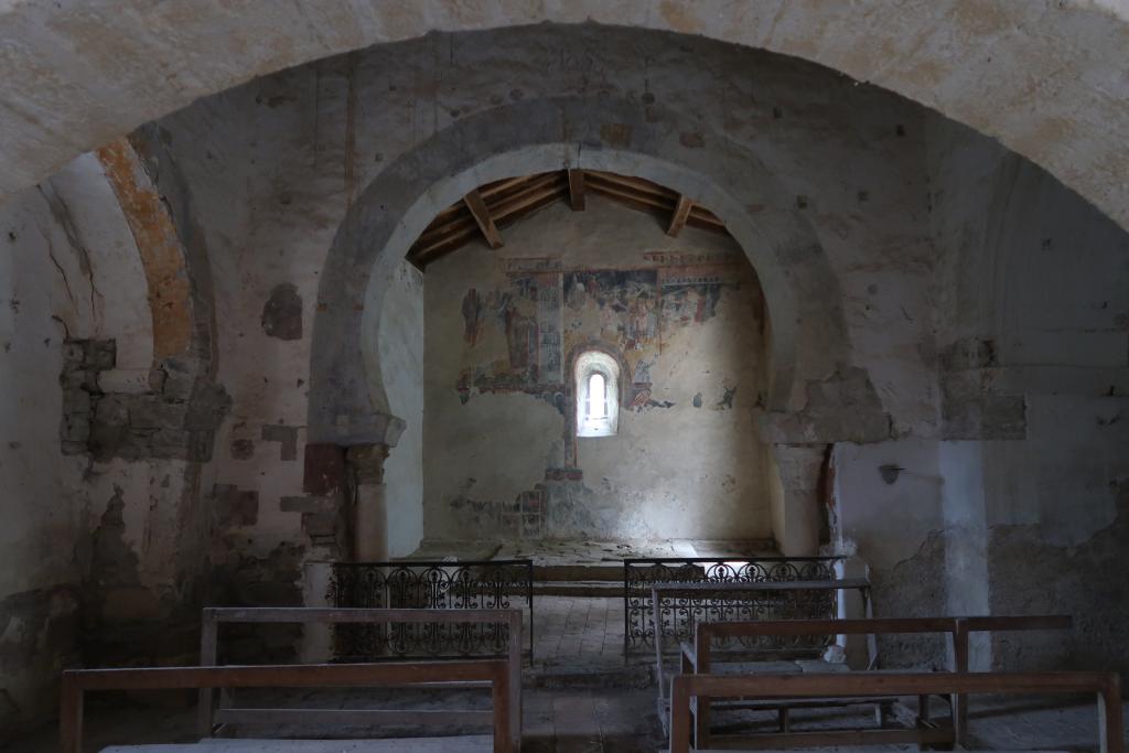 peinture monumentale de Saint Martin des Puits