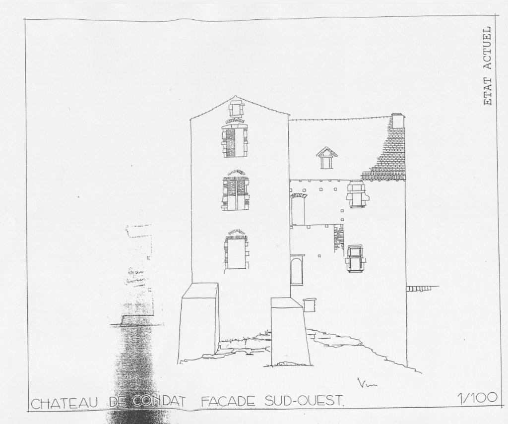 demeure dite château de Condat