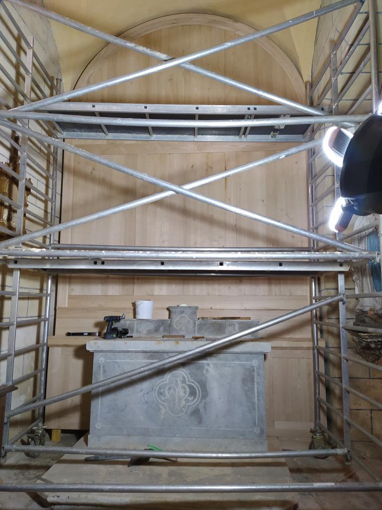 éléments de retable