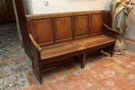 Banc - coffre de la fabrique