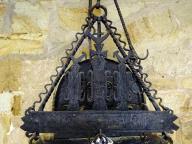 Porte-crémaillère triangulaire et sa crémaillère à anneaux