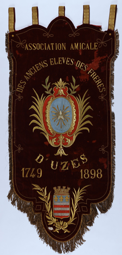Bannière des anciens élèves des Frères d'Uzès