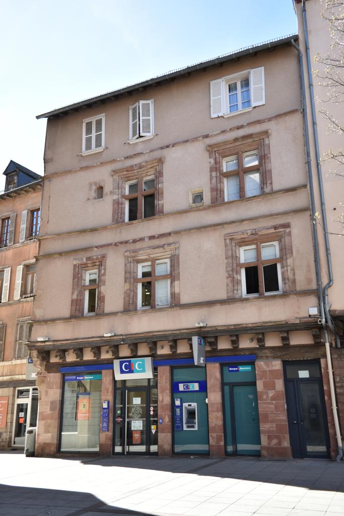 maison d'Austry, puis hôtel Teyssié et maison Rouvellat, actuellement immeubles