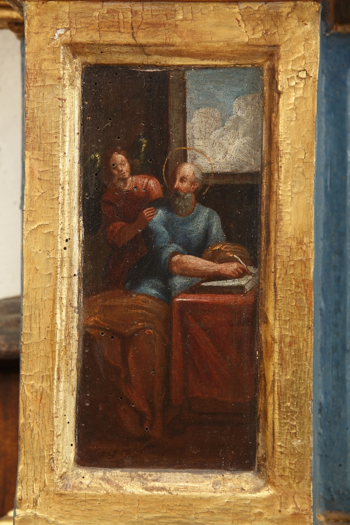 prédelle à panneaux peints du retable du Rosaire retable du Rosaire