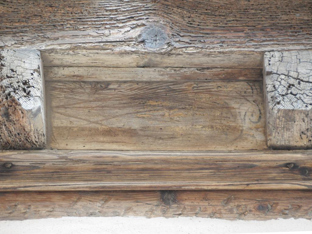 plafond peint de la maison Lautier