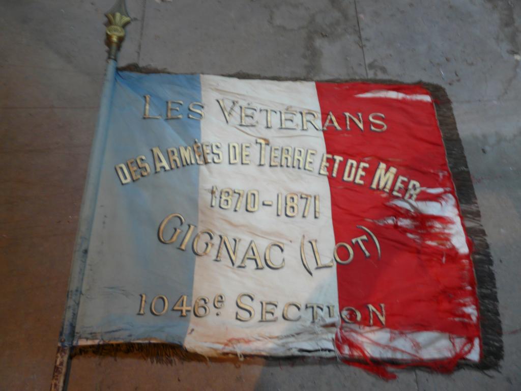 drapeau français : Vétérans de la guerre de 1870-1871