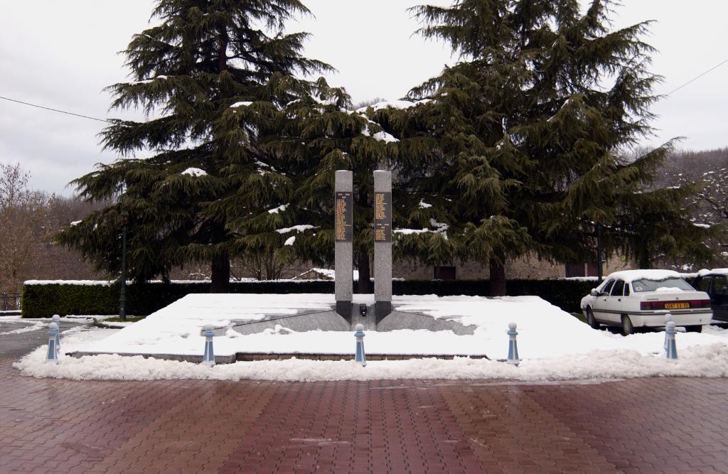 monument aux morts de la guerre de 1914-1918 et de la guerre de 1939-1945