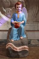 Statue d'ange de Noël