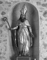 statue (petite nature) : saint évêque