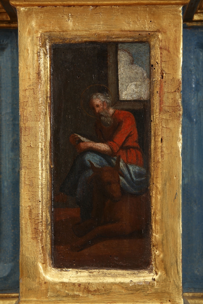 prédelle à panneaux peints du retable du Rosaire retable du Rosaire