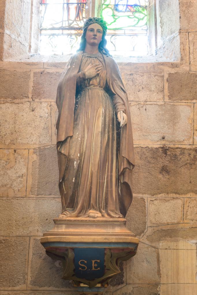 statue : sainte Eulalie